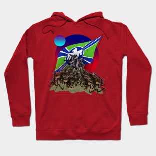 Starship Troopers on a Hill Hoodie